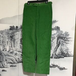 Bode Side-Tab Micro-Corduroy Straight Pants - 32